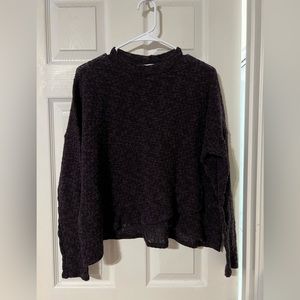 American Eagle Ruffled Bottom Sweater